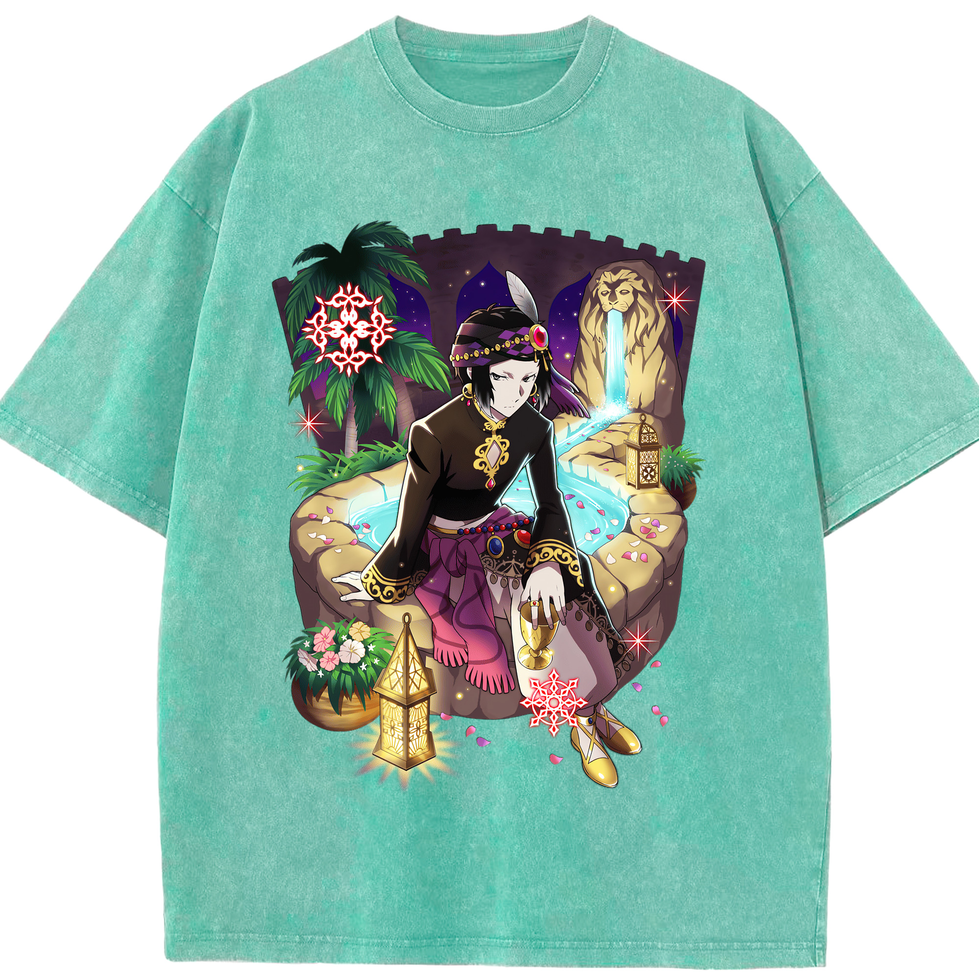 （画像用） 文豪ストレイドッグス Bungo Stray Dogs 綿100% ヴィンテージ風 半袖Tシャツ（フロントプリント）
